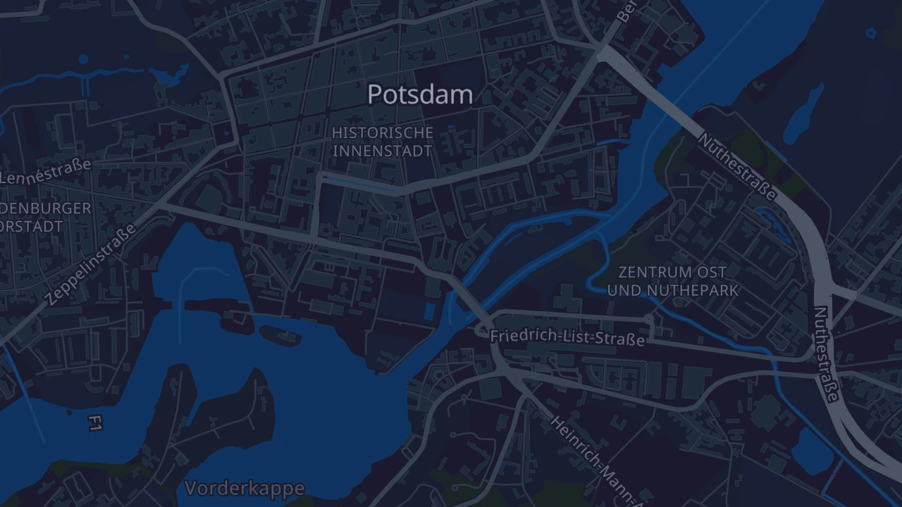 Karte von Potsdam