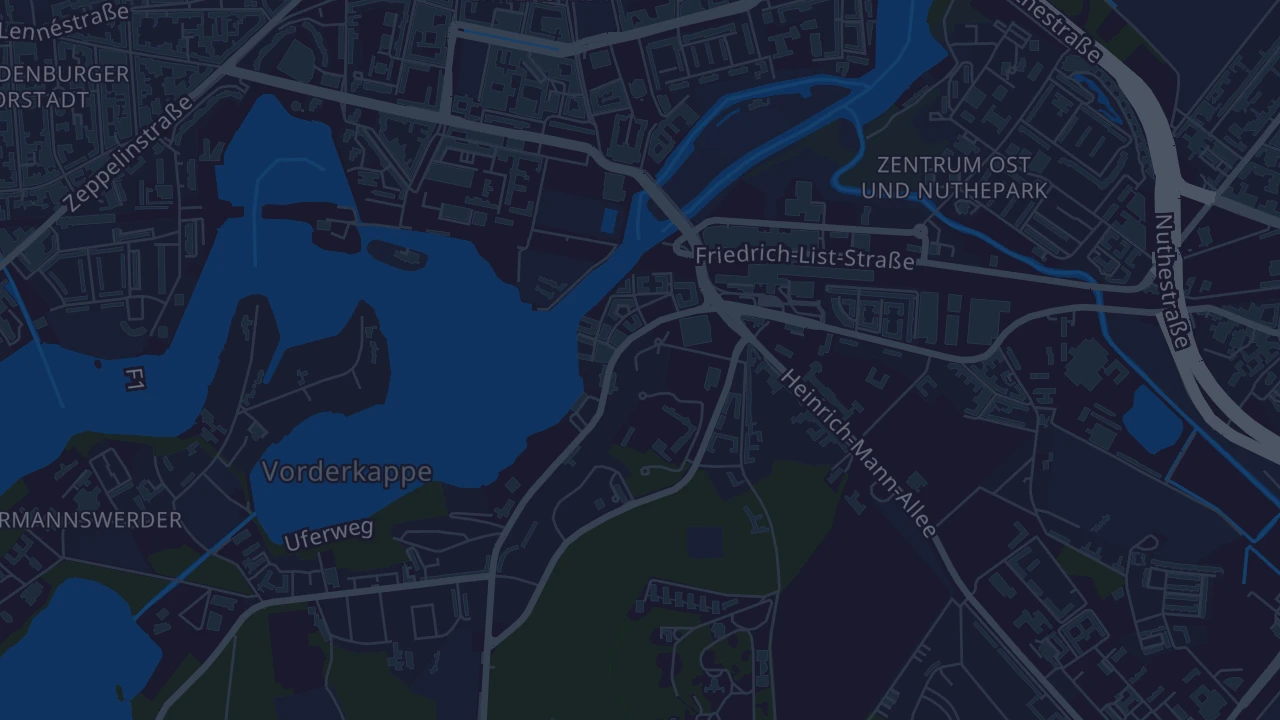Karte von Potsdam