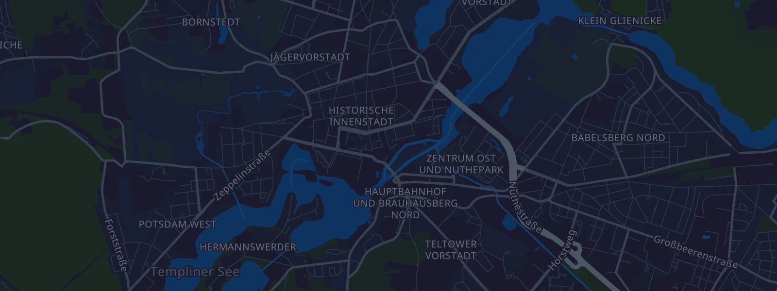 Karte von Potsdam