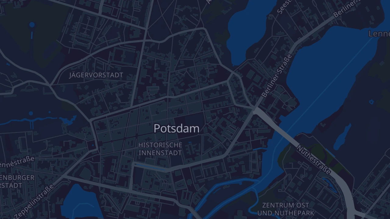 Karte von Potsdam