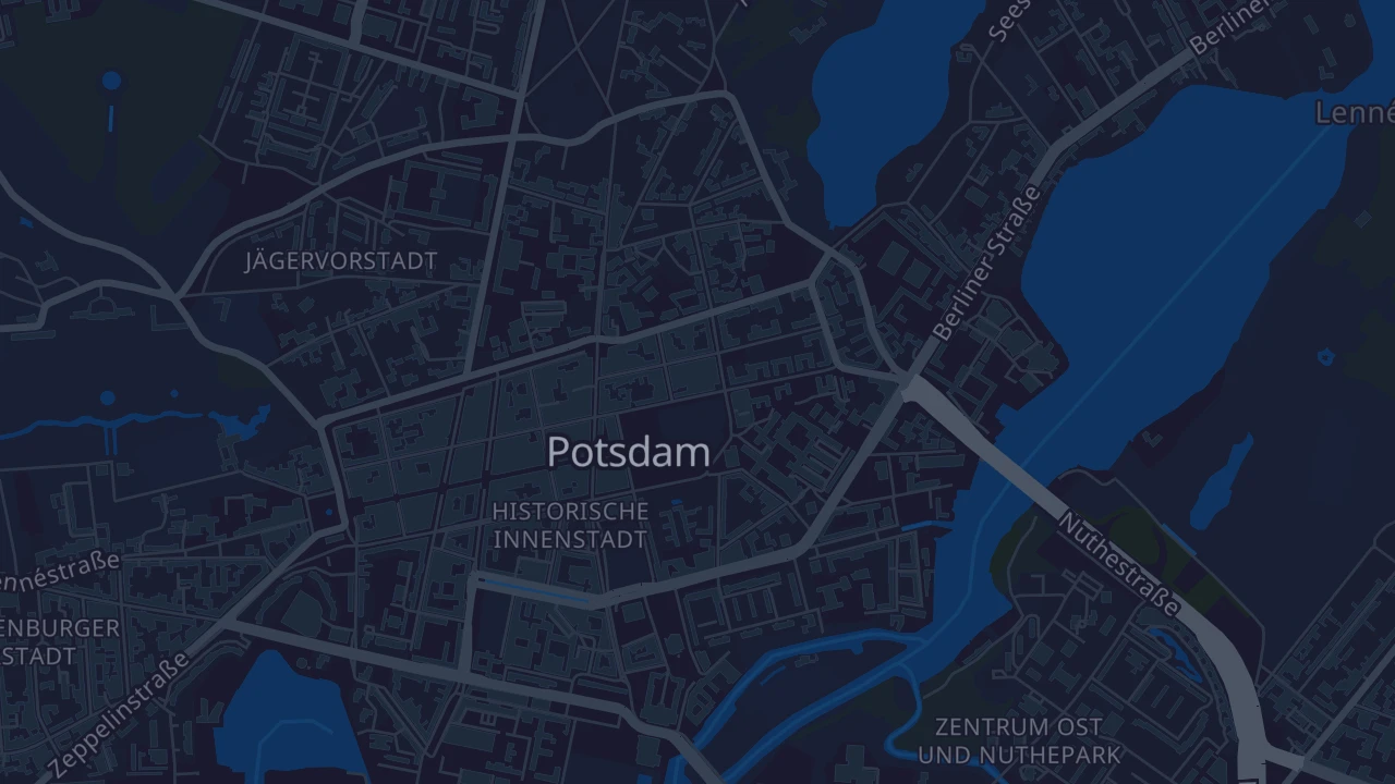 Karte von Potsdam