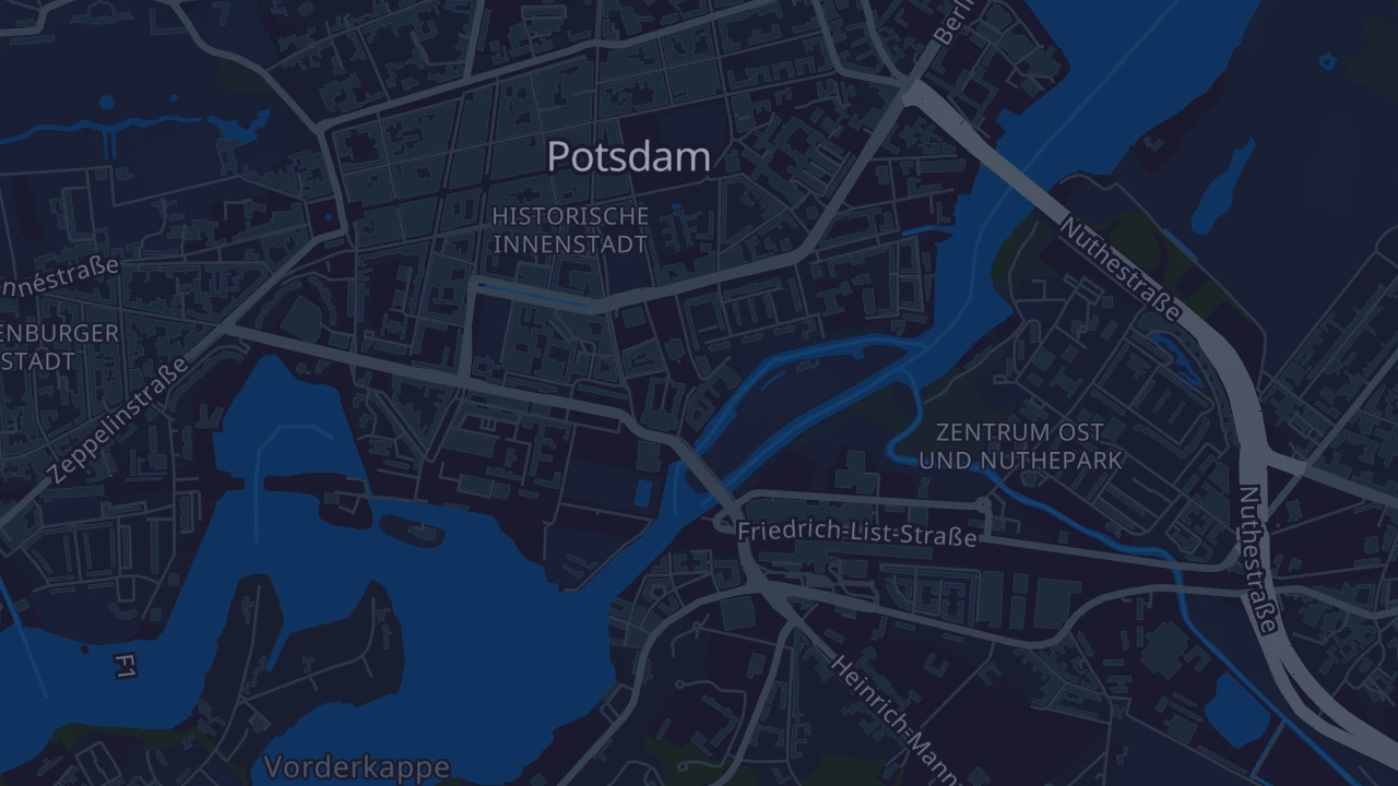 Karte von Potsdam
