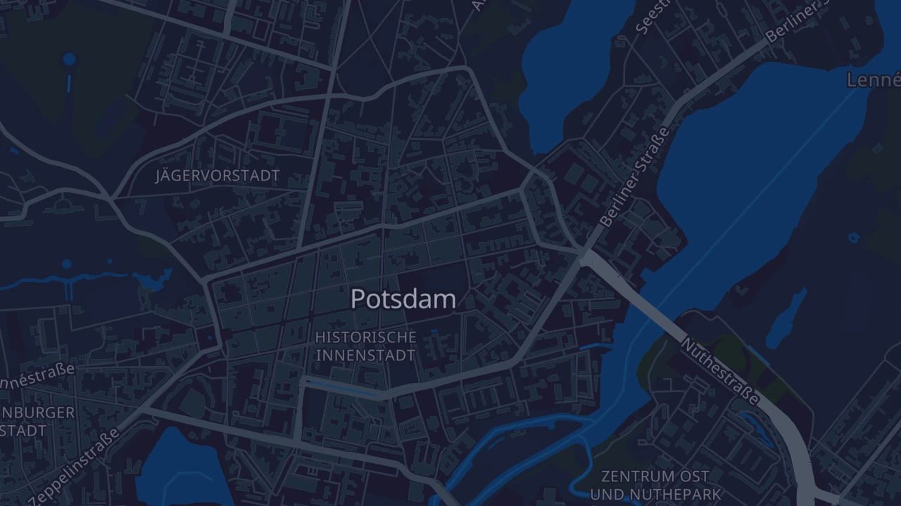 Karte von Potsdam