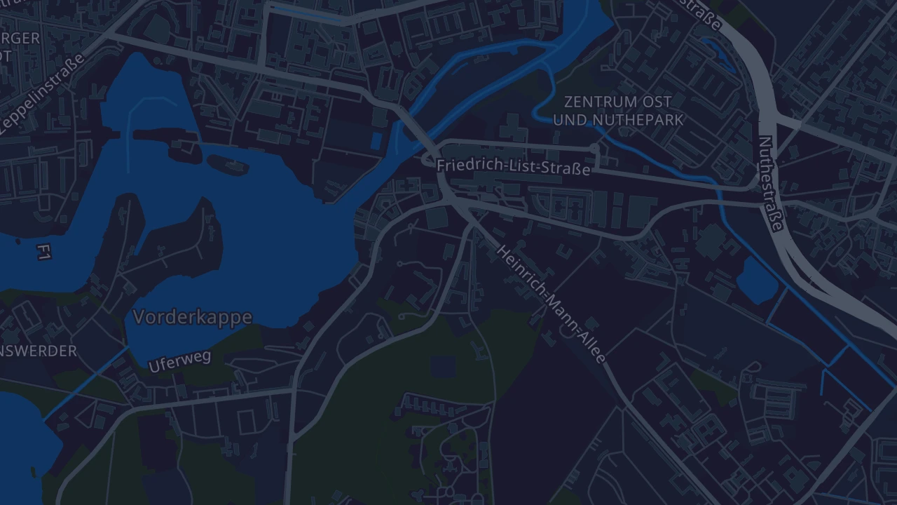 Karte von Potsdam