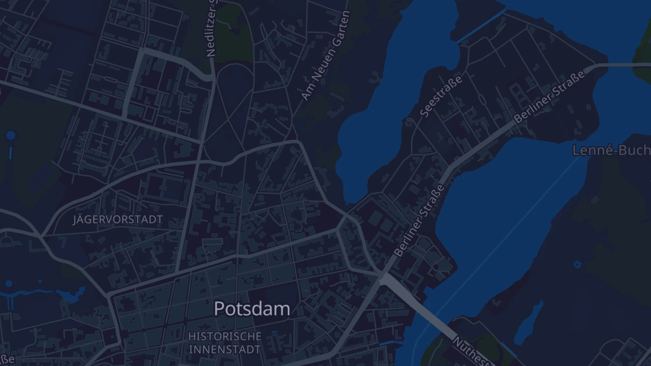 Karte von Potsdam