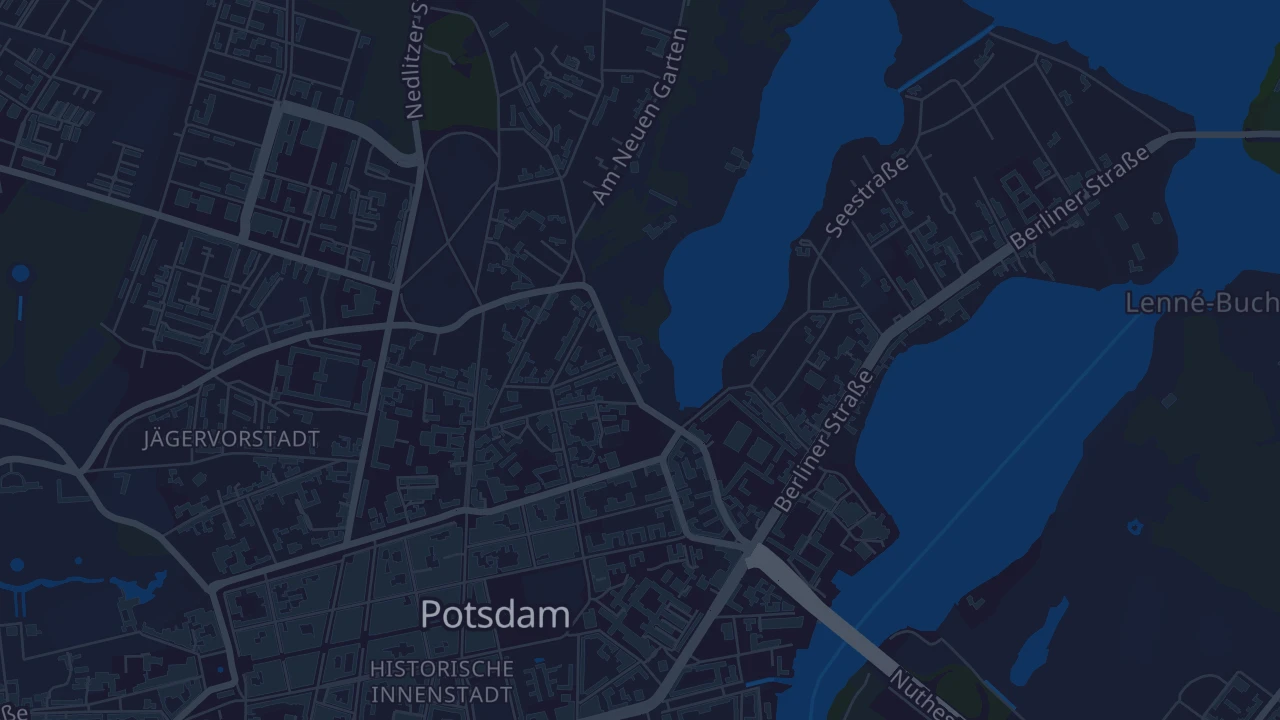 Karte von Potsdam