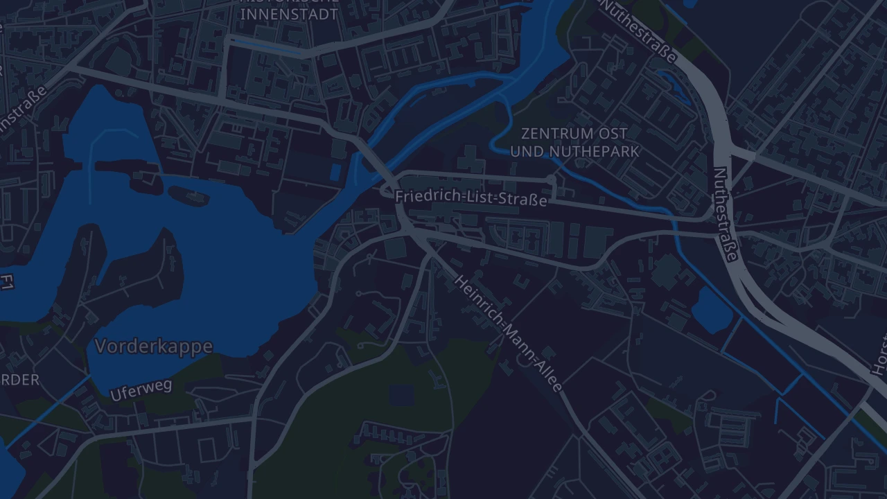 Karte von Potsdam