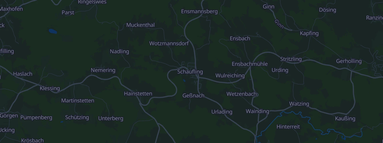 Karte von Schaufling
