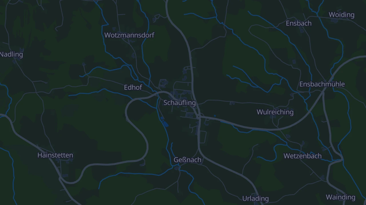 Karte von Schaufling