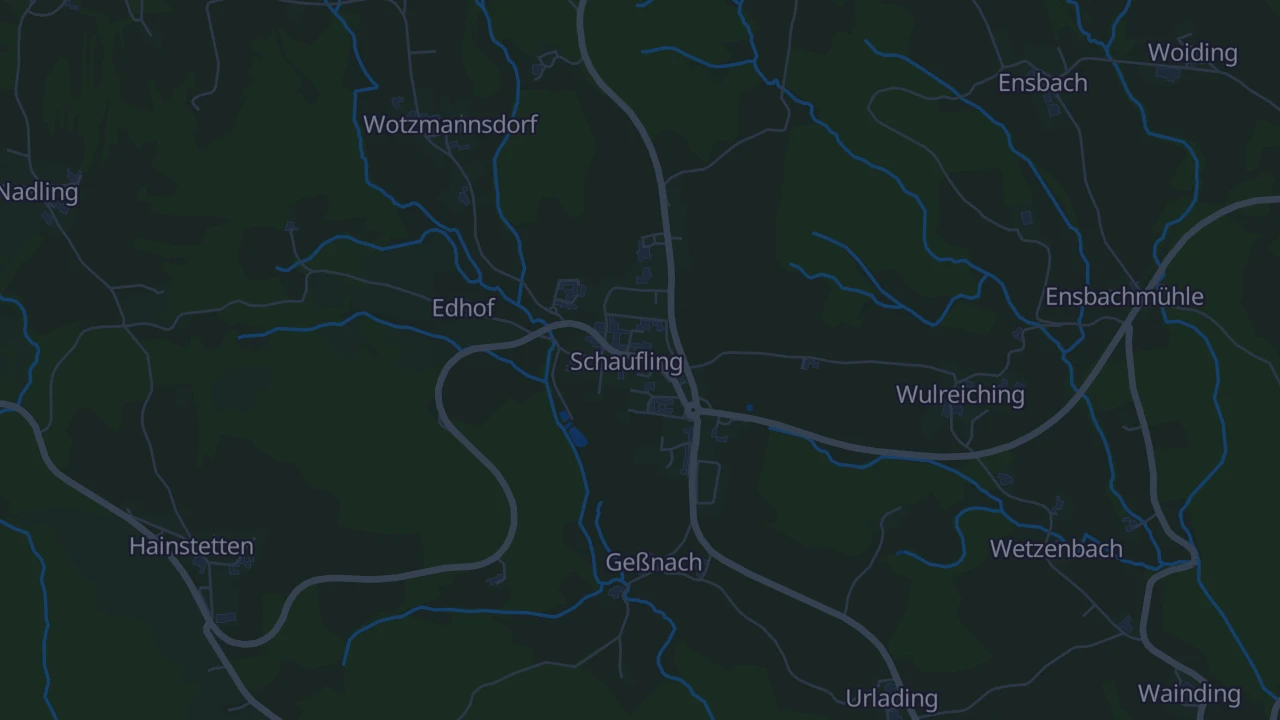 Karte von Schaufling