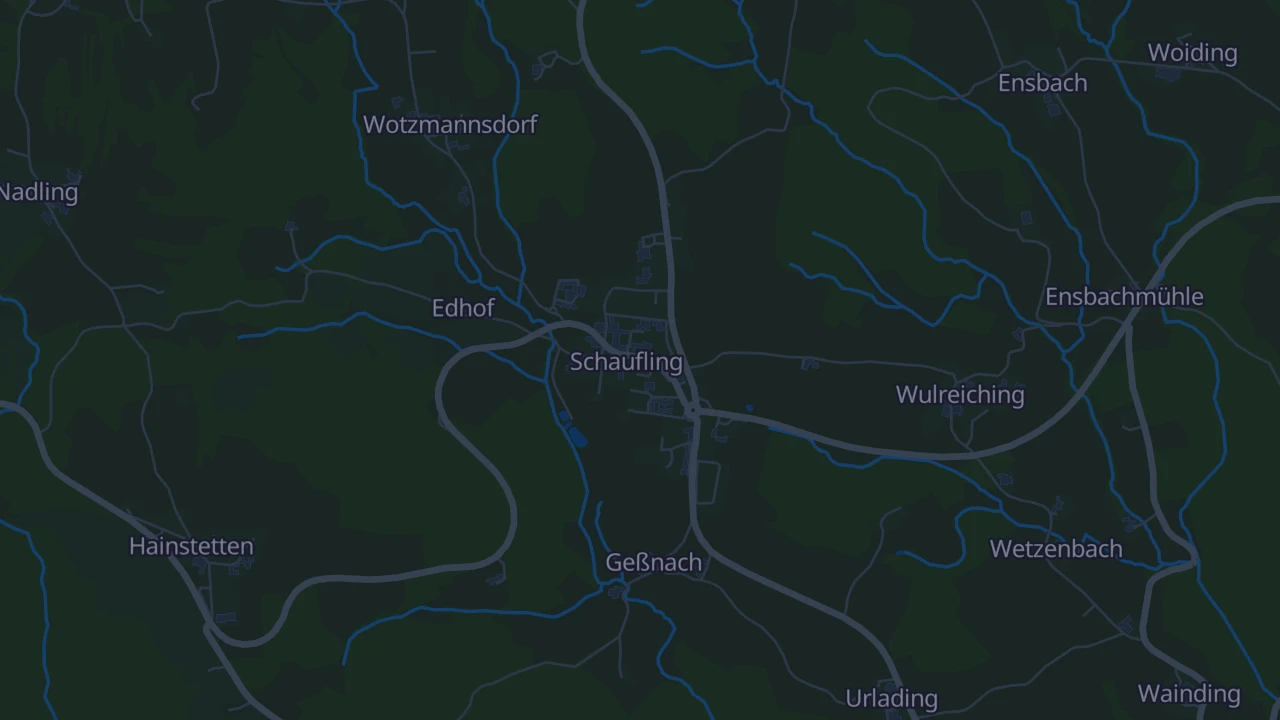 Karte von Schaufling