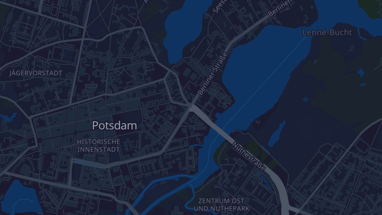 Karte von Potsdam