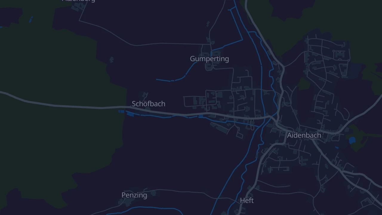 Karte von Aidenbach