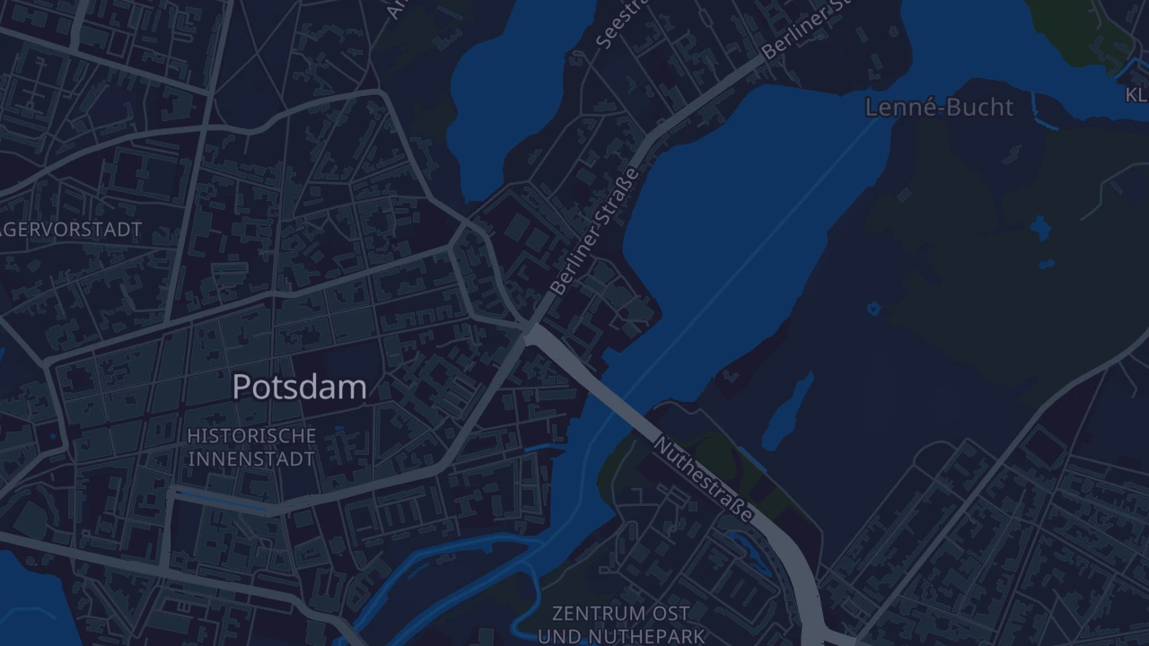 Karte von Potsdam