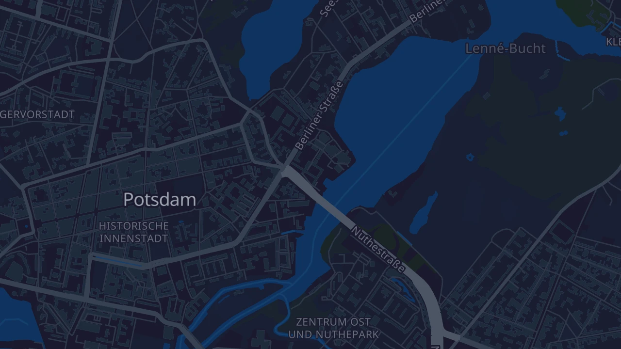 Karte von Potsdam