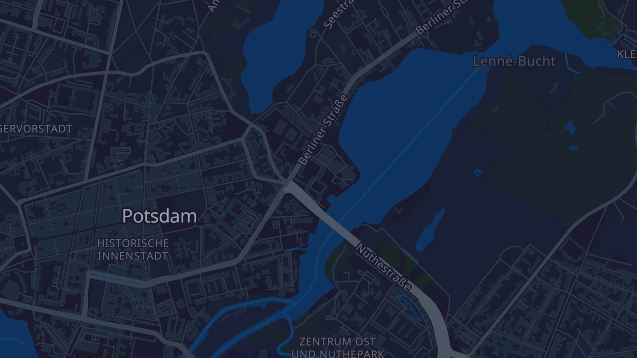 Karte von Potsdam