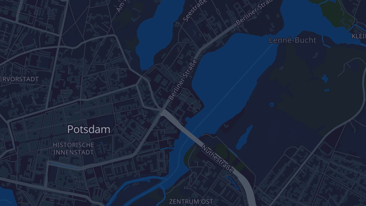 Karte von Potsdam