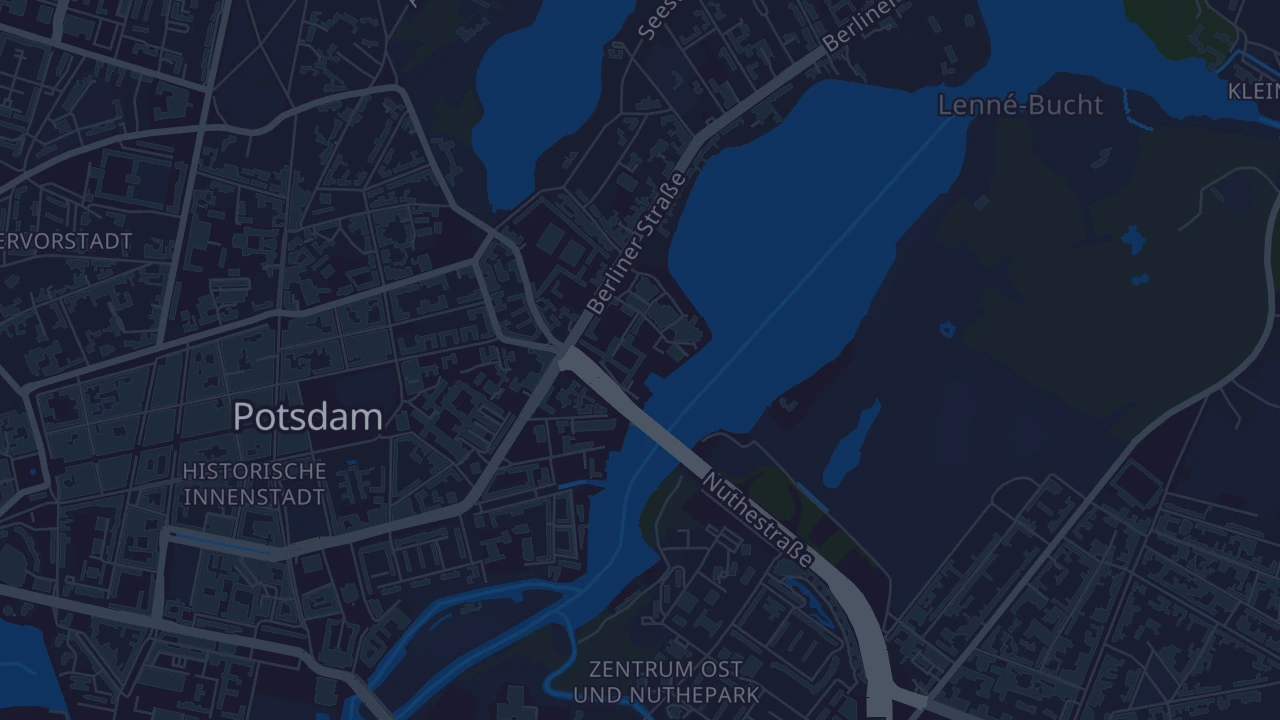 Karte von Potsdam