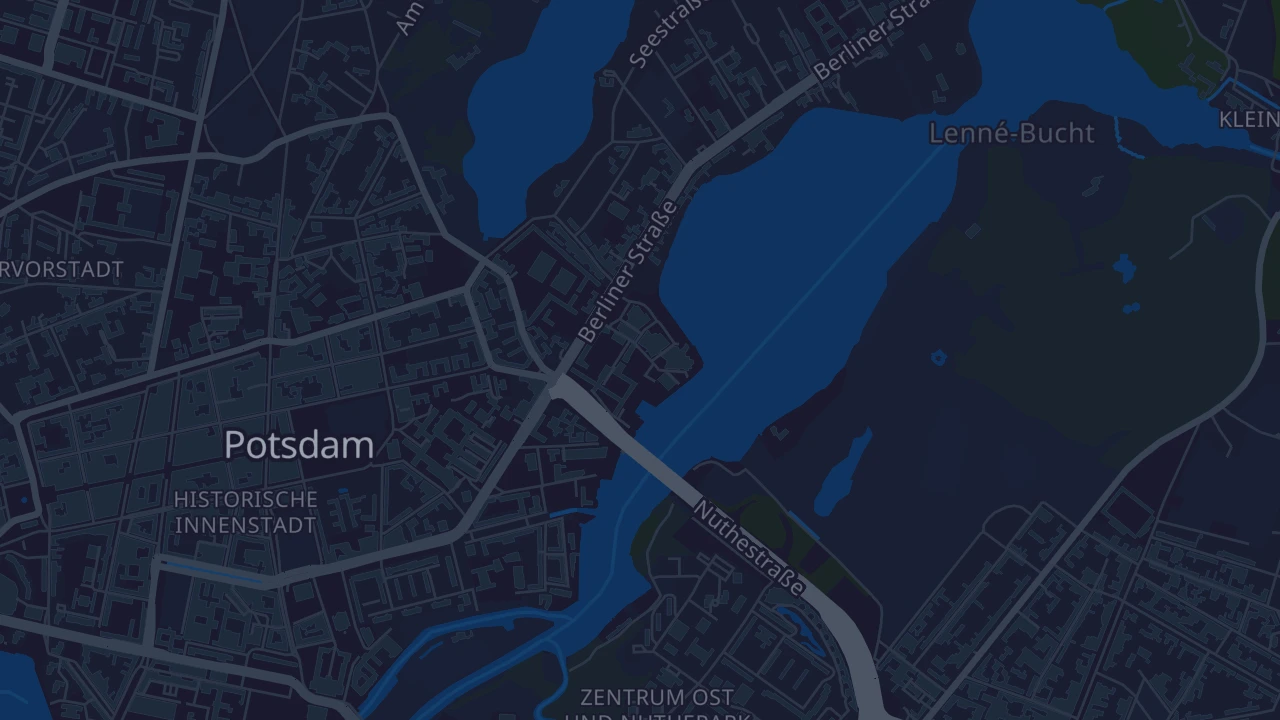Karte von Potsdam