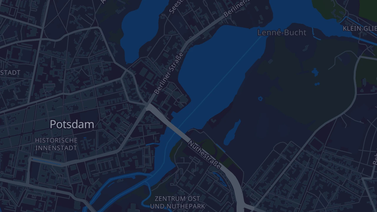Karte von Potsdam