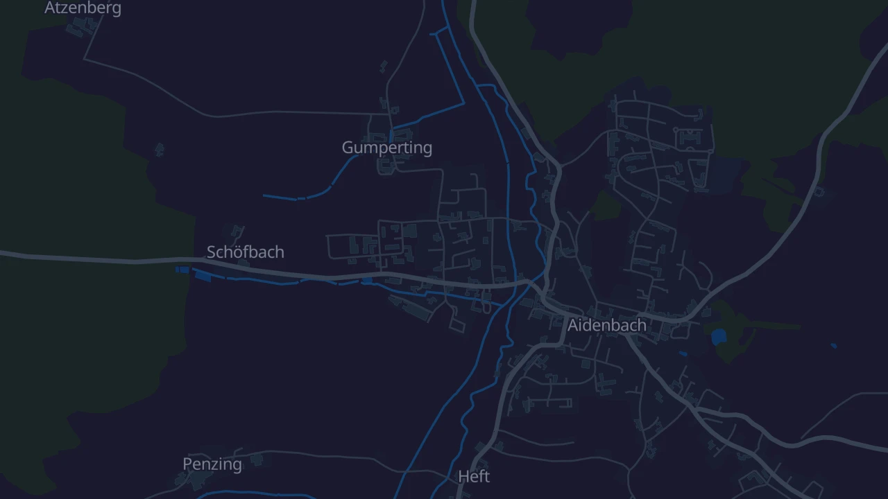 Karte von Aidenbach