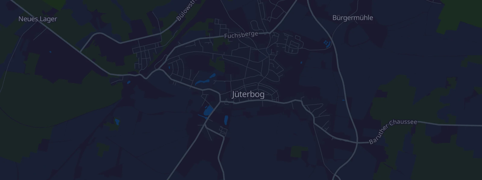 Karte von Jüterbog
