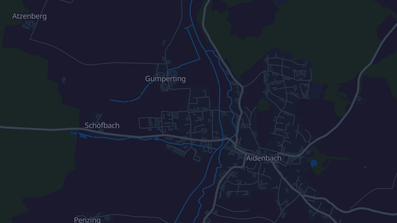 Karte von Aidenbach