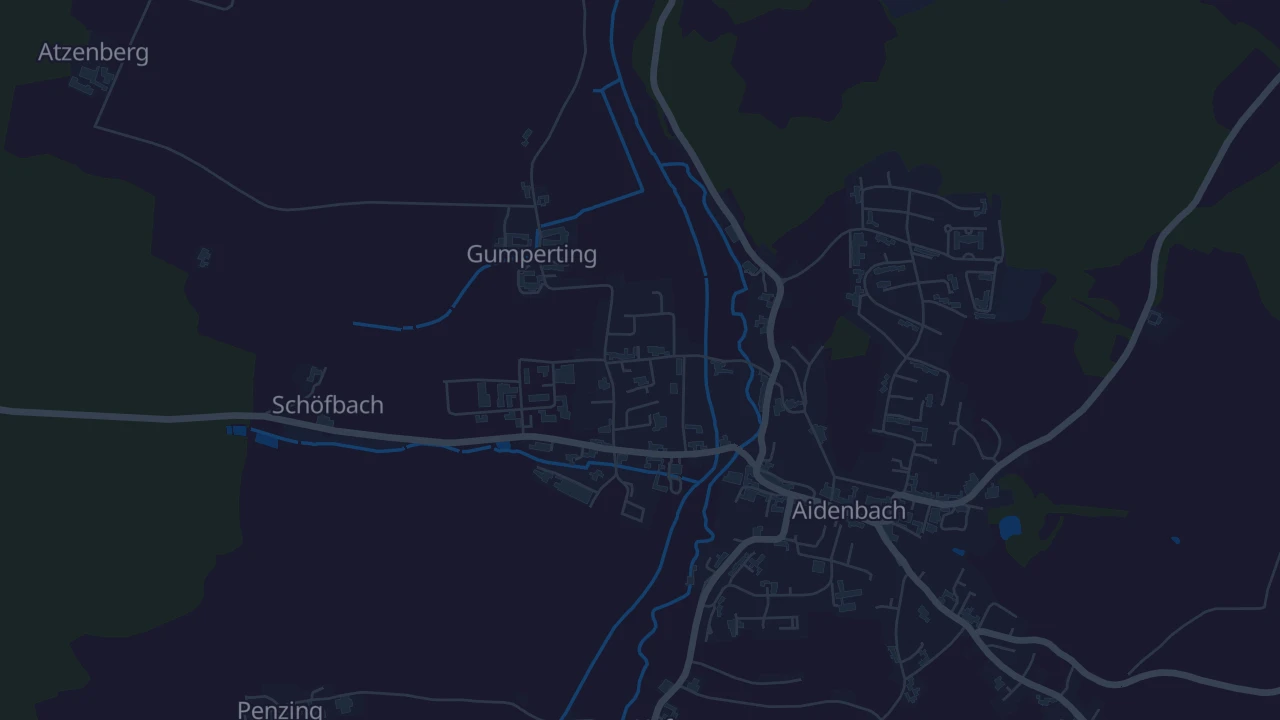 Karte von Aidenbach