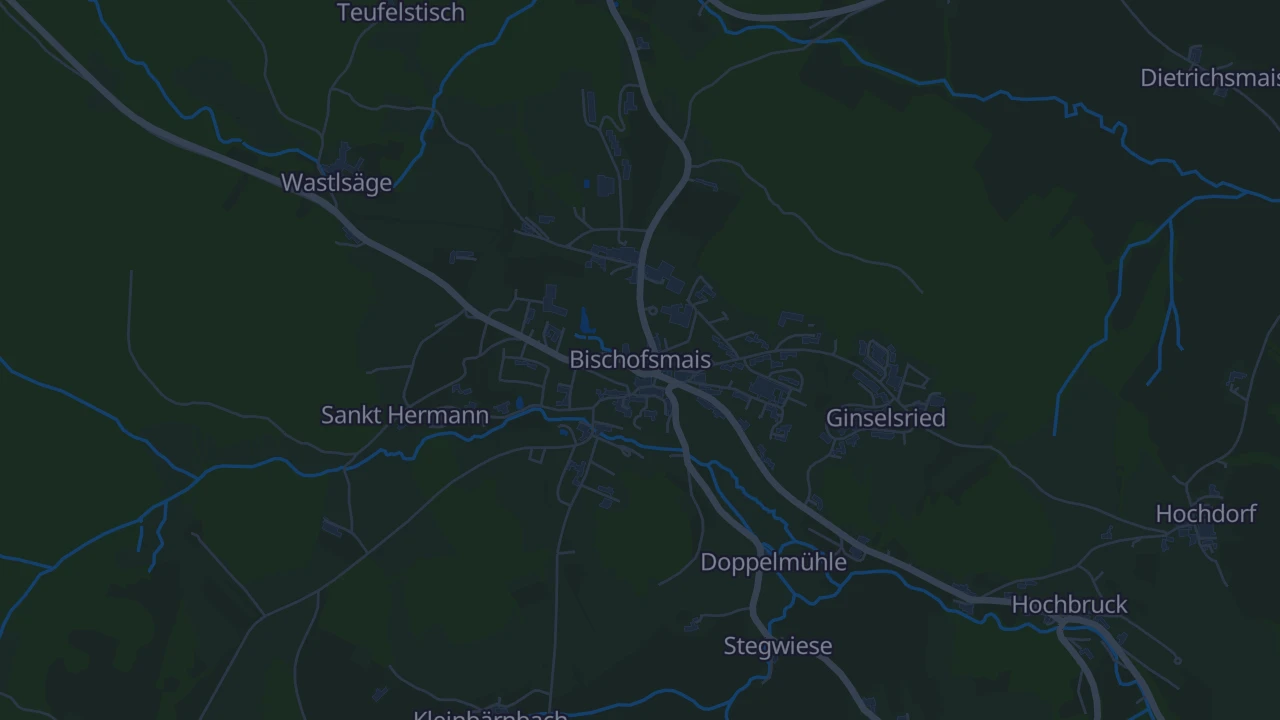 Karte von Bischofsmais