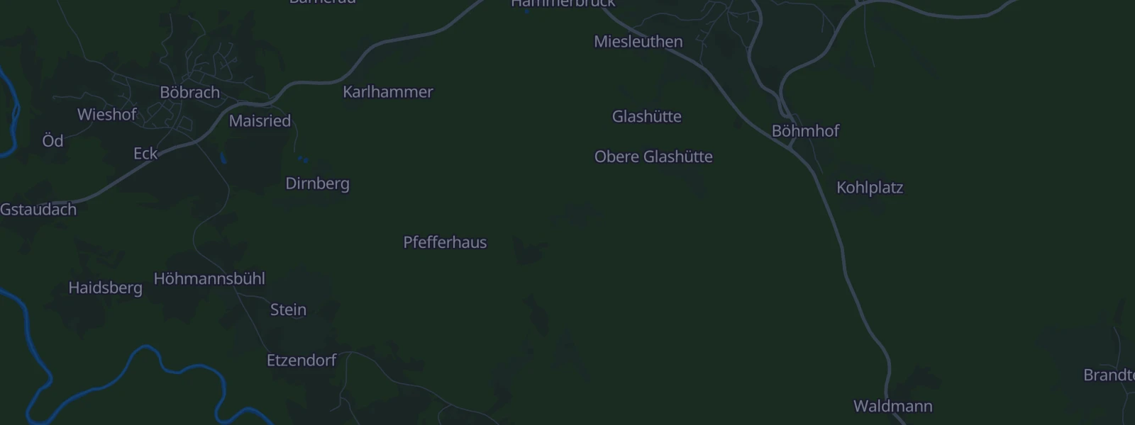 Karte von Bodenmais