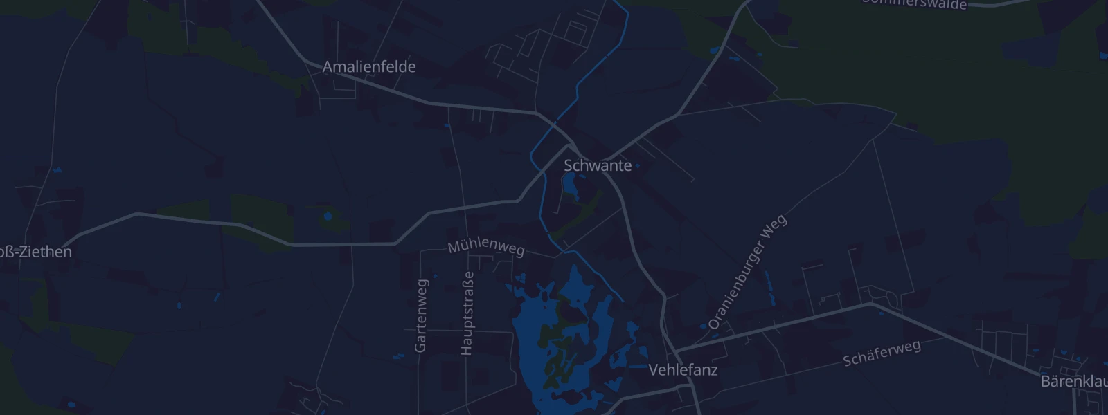 Karte von Schwante