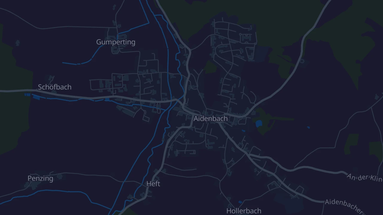 Karte von Aidenbach