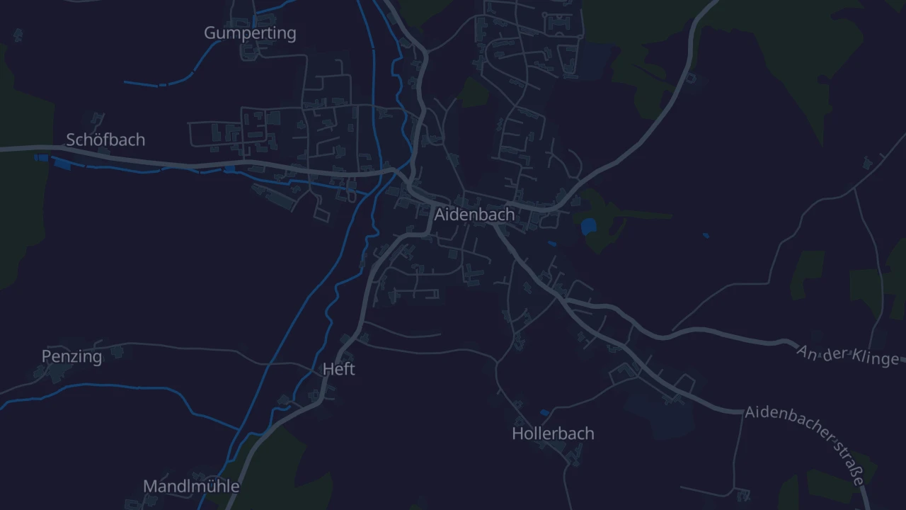 Karte von Aidenbach