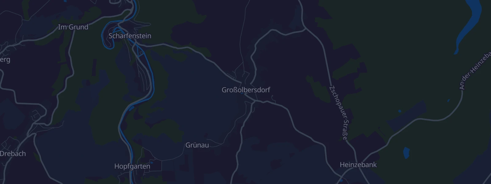 Karte von Großolbersdorf