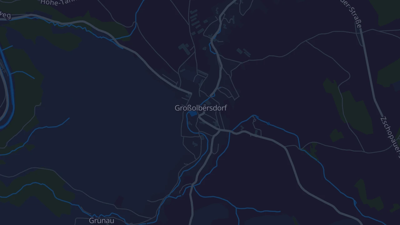 Karte von Großolbersdorf