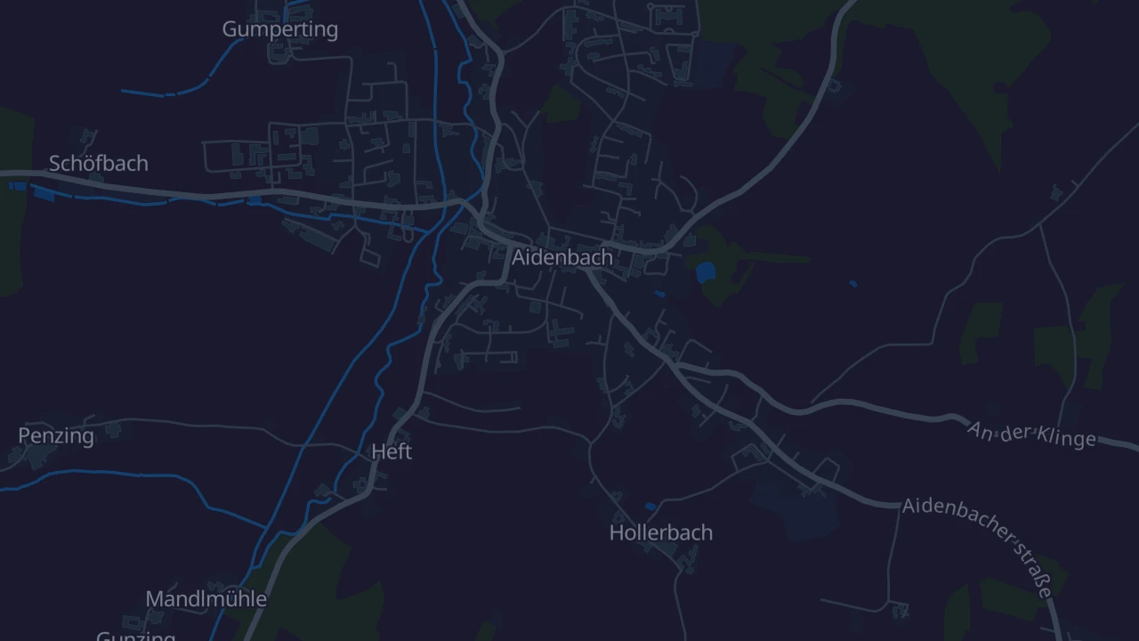 Karte von Aidenbach