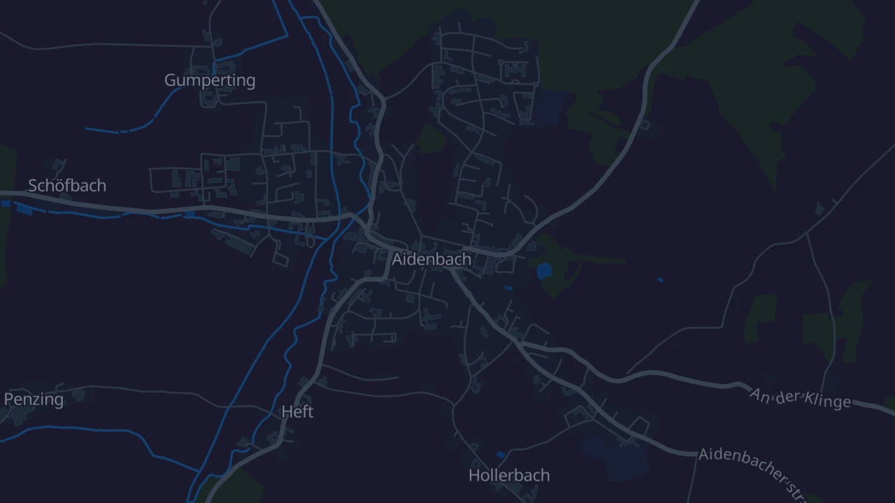 Karte von Aidenbach