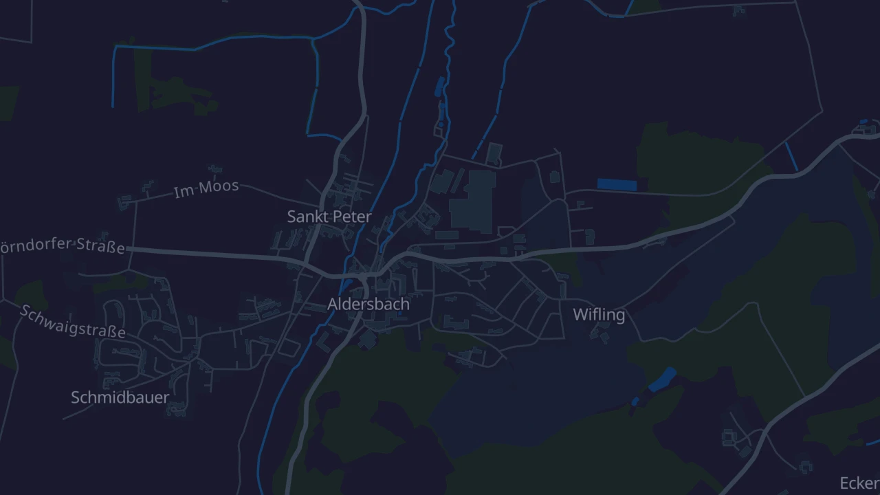 Karte von Aldersbach