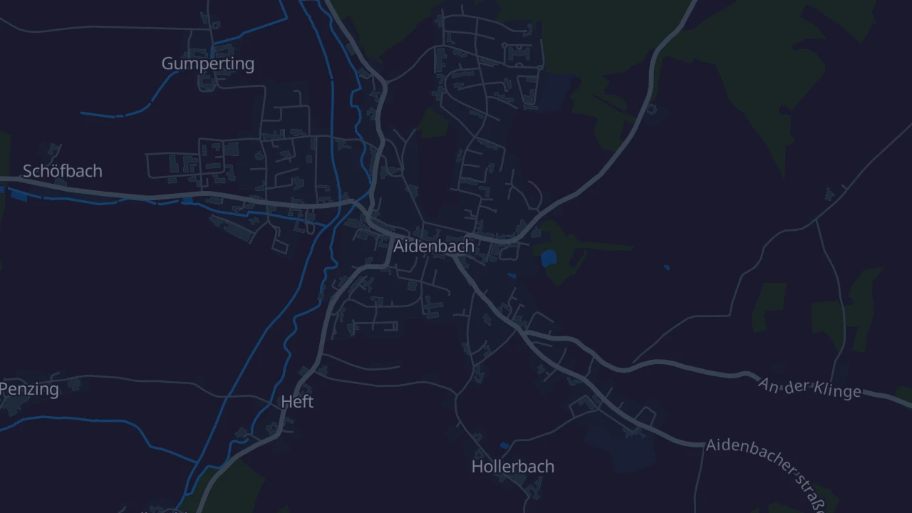 Karte von Aidenbach