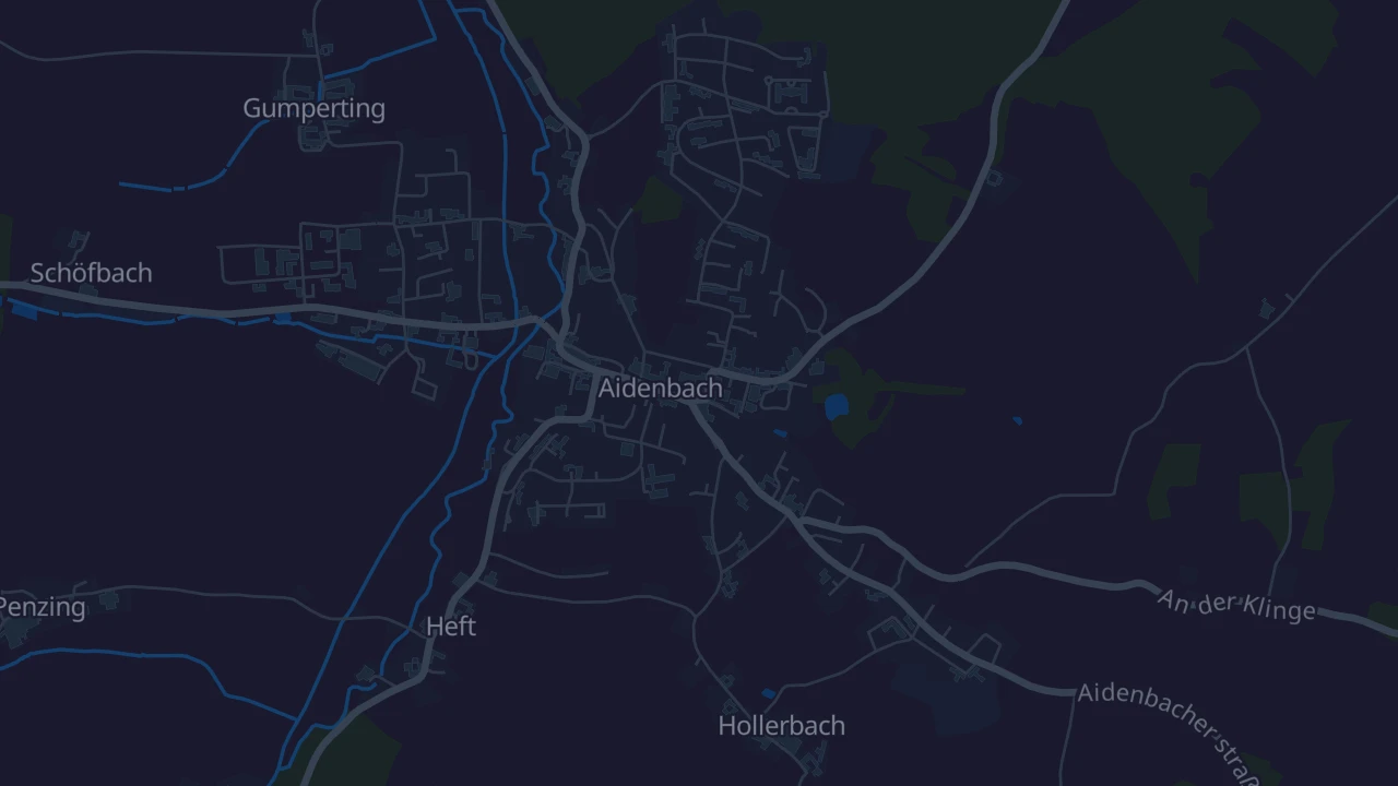 Karte von Aidenbach