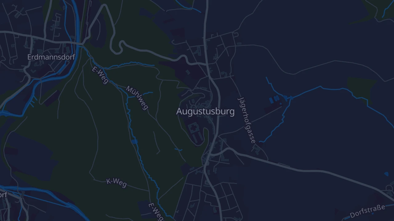 Karte von Augustusburg