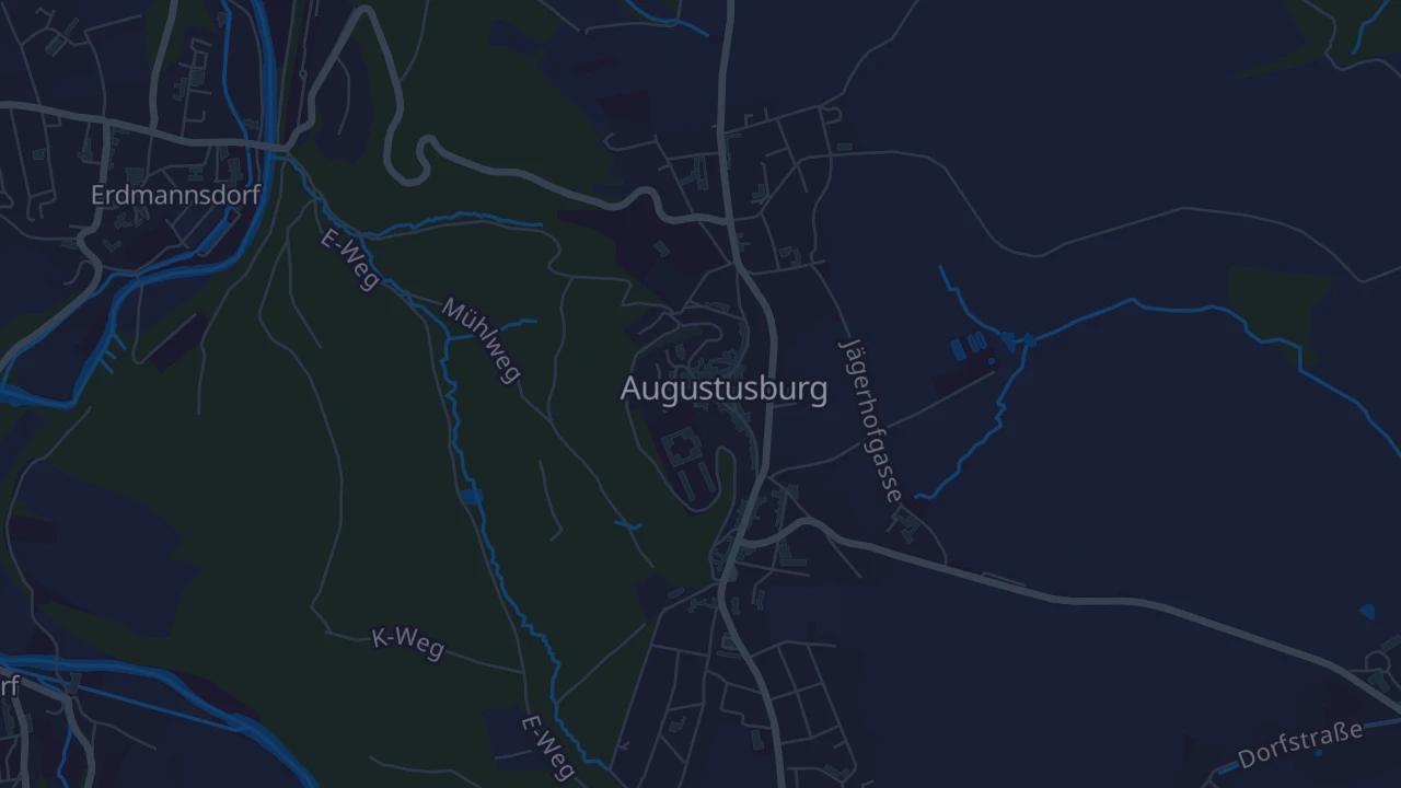 Karte von Augustusburg
