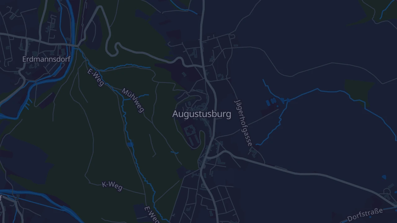 Karte von Augustusburg