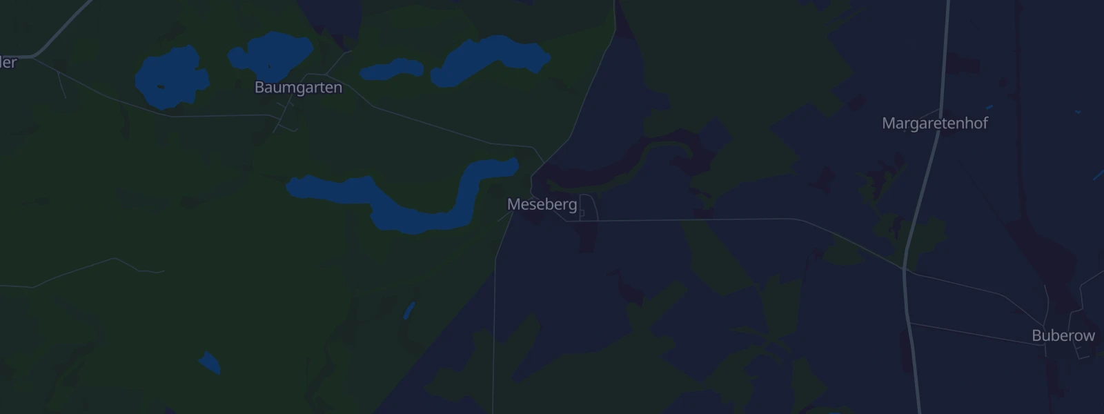 Karte von Meseberg