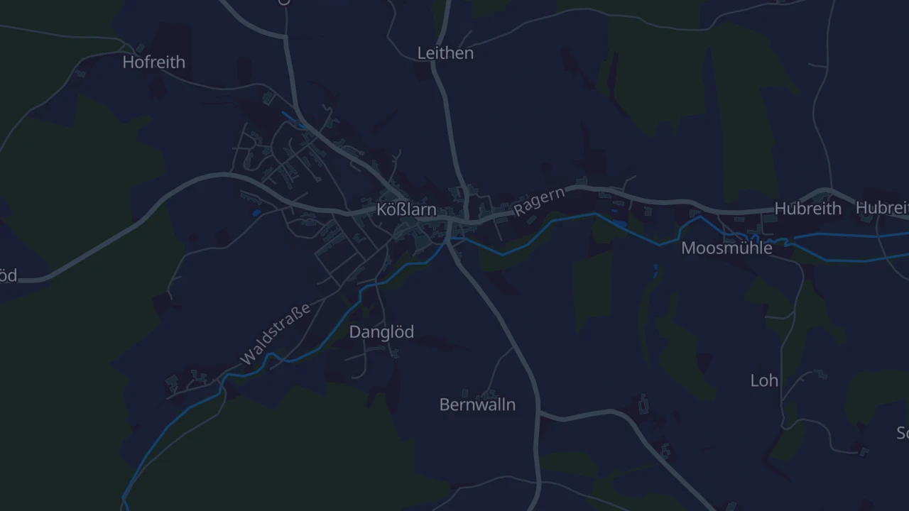 Karte von Kößlarn