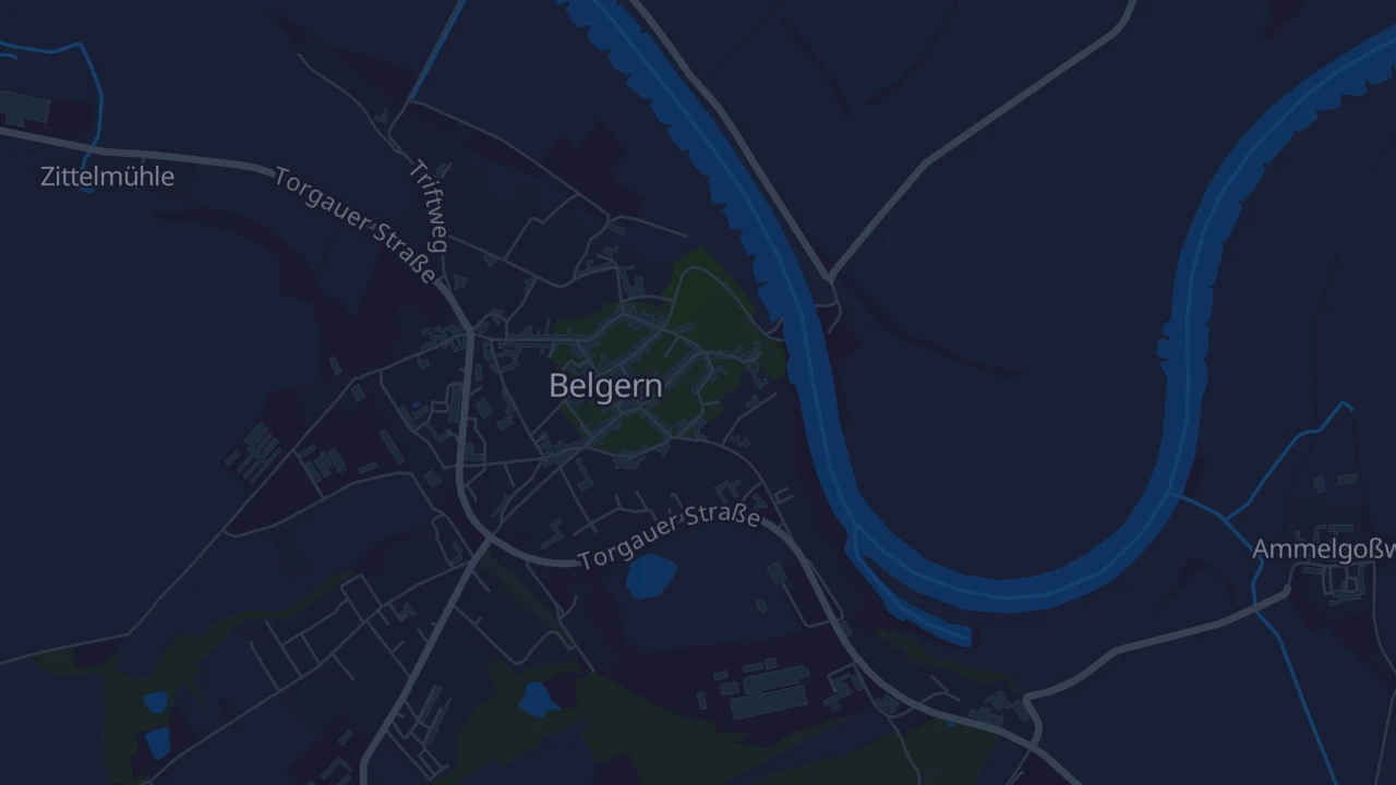 Karte von Belgern
