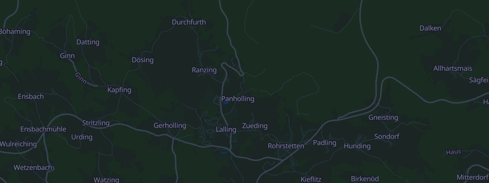 Karte von Zueding