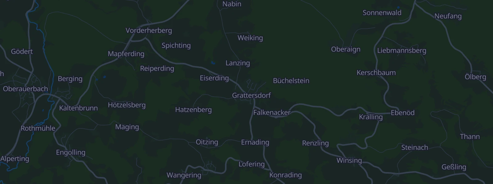 Karte von Grattersdorf