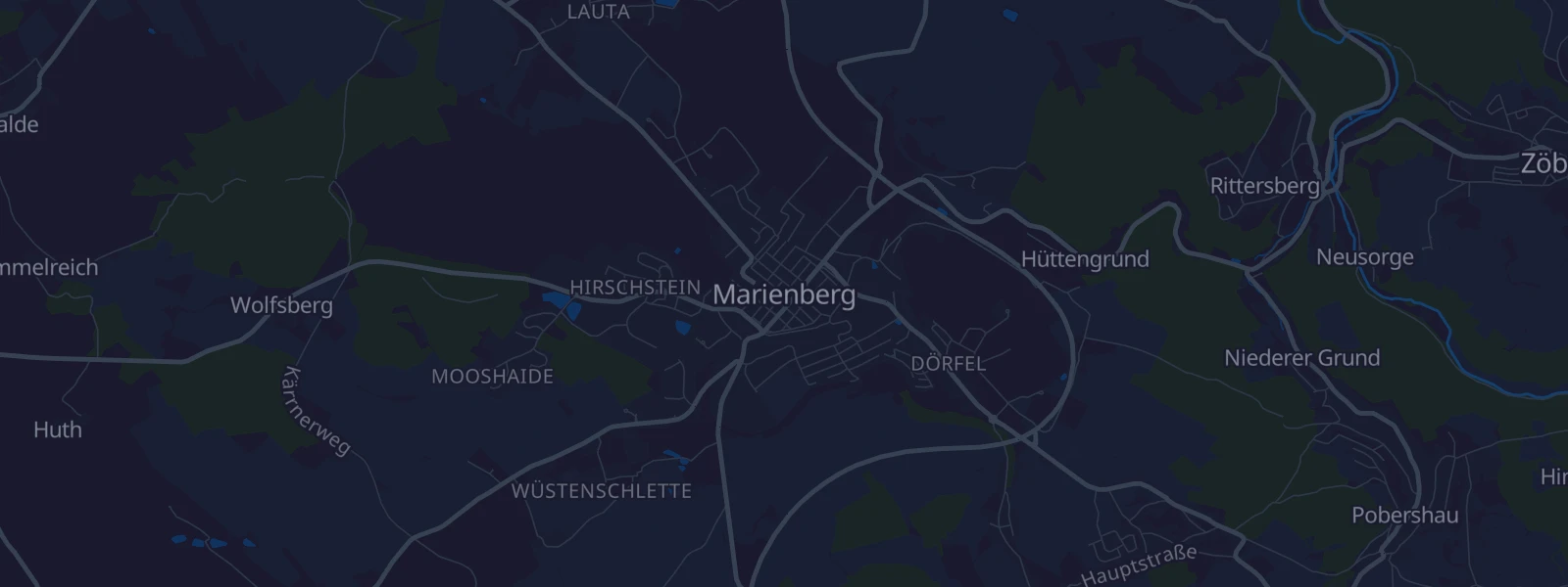 Karte von Marienberg