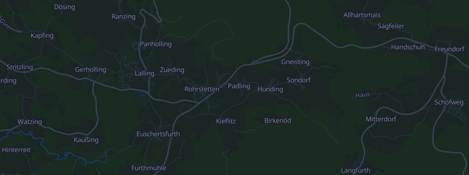 Karte von Hunding